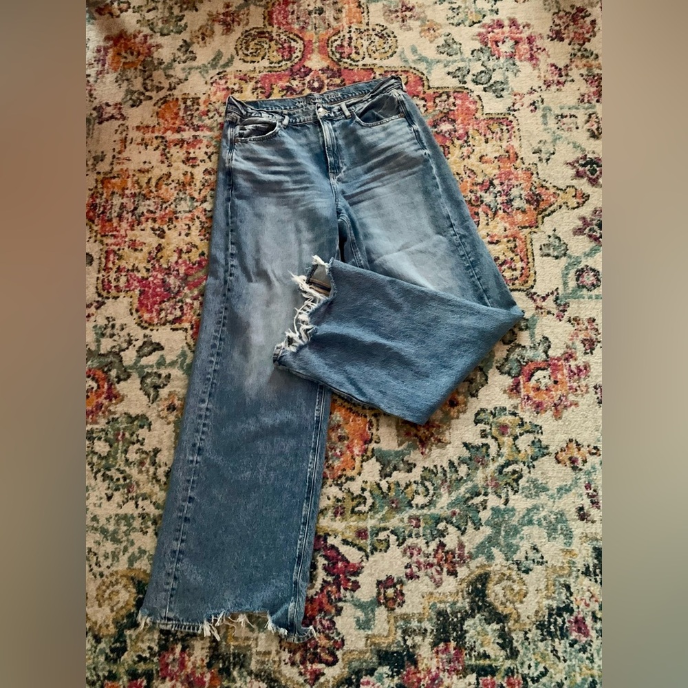 AE Baggy Wide Leg Jeans